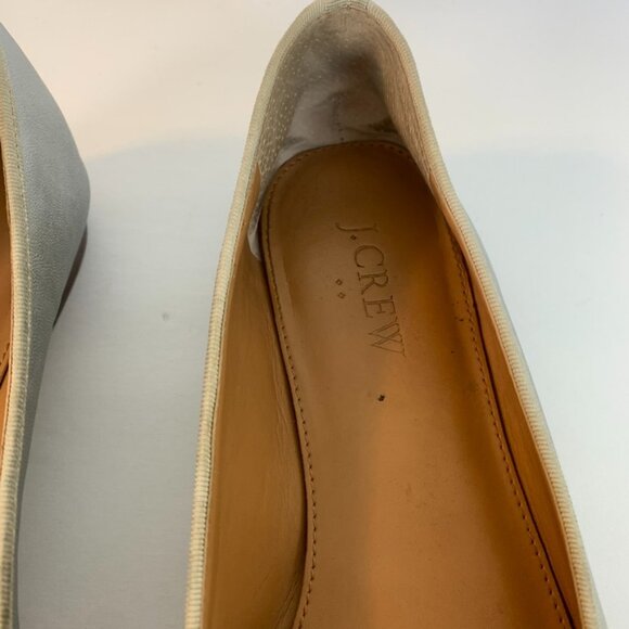J. Crew Silver Bow Kiki Ballet Flats - Picture 4 of 9